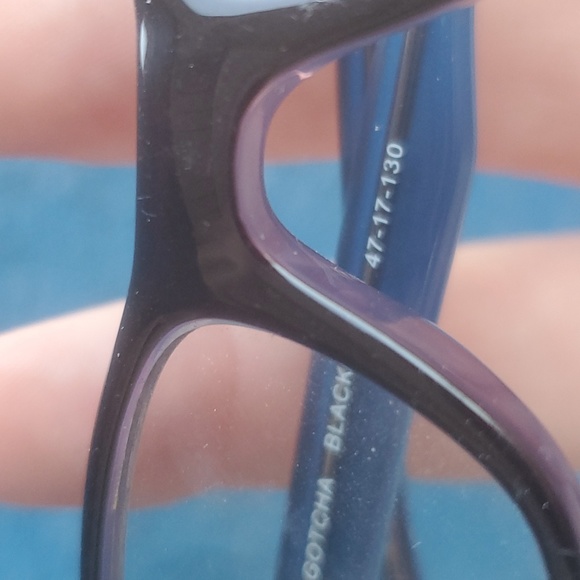Modz Kids GOTCHA Eyeglasses Color:(Black/Blue) - Picture 10 of 11